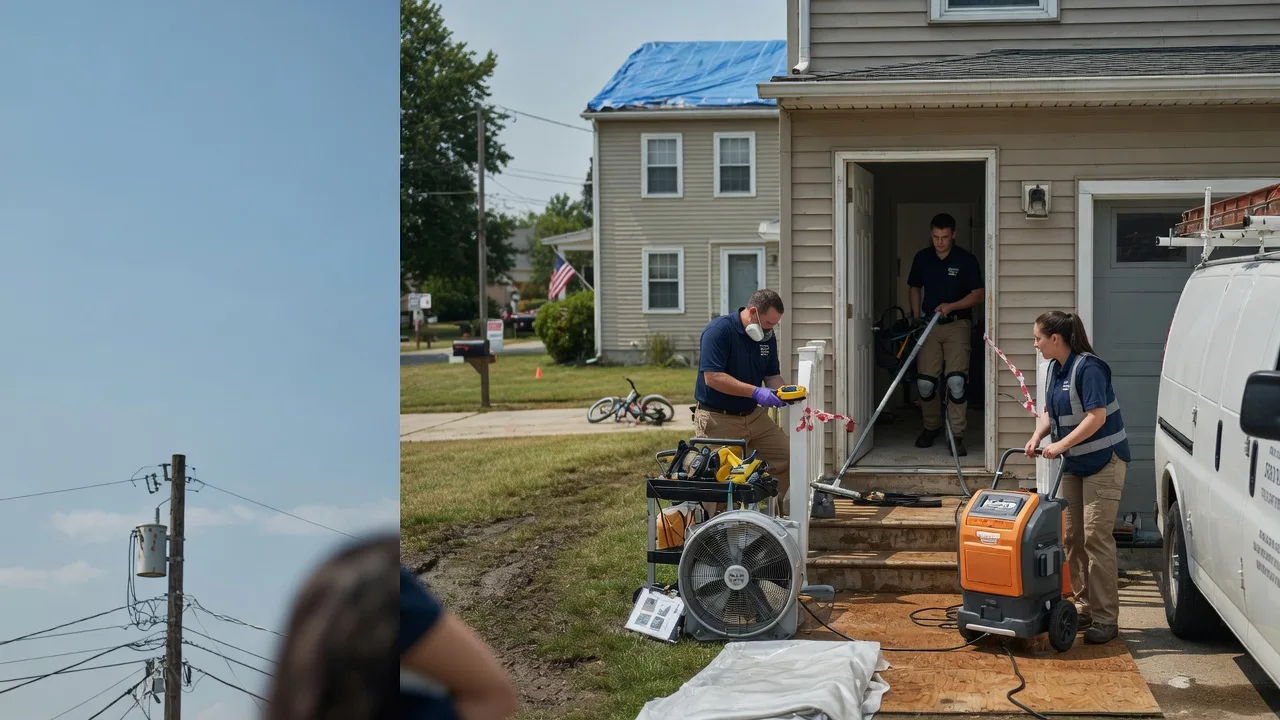 Water Damage Repair in East Palestine, OH near me